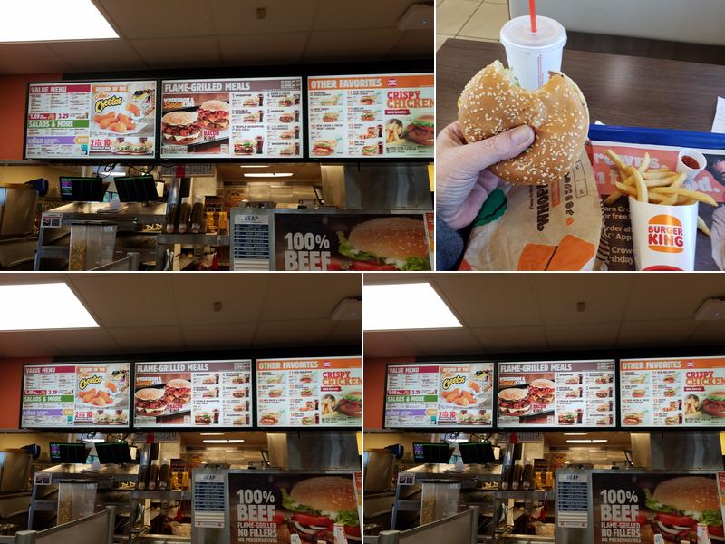 Burger King Menu