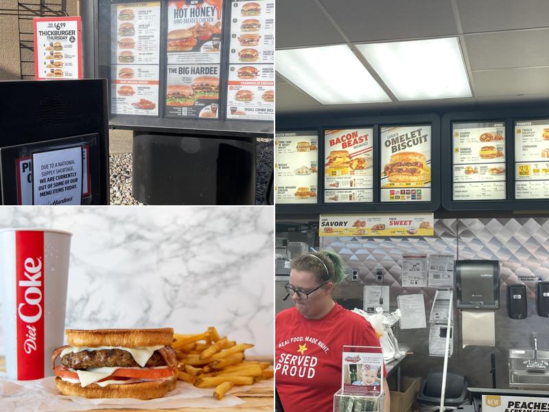 Hardee's Menu