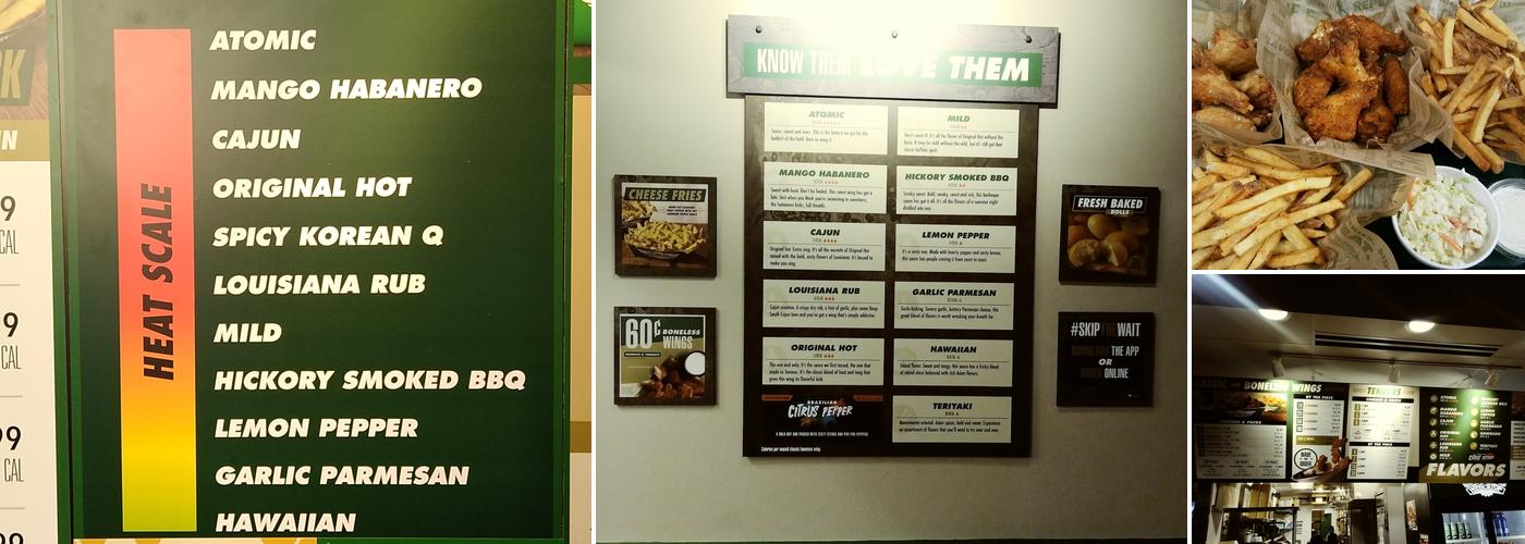 Wingstop Menu