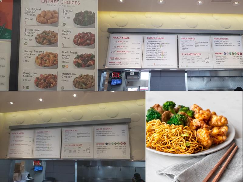 Panda Express Menu