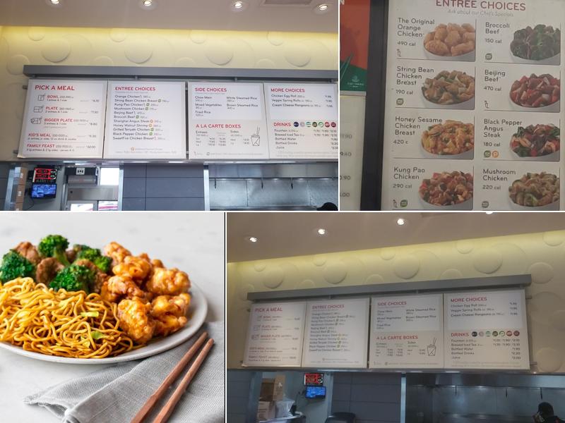 Panda Express Menu