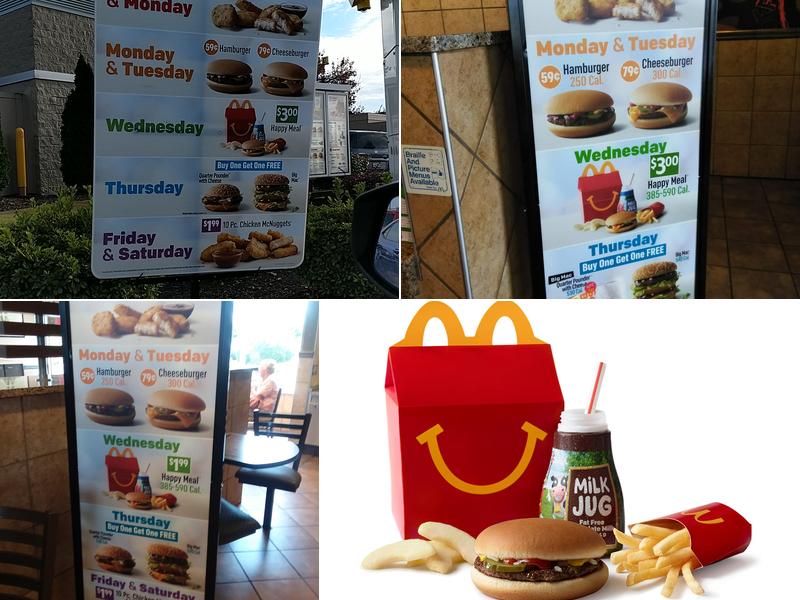 McDonald's Menu