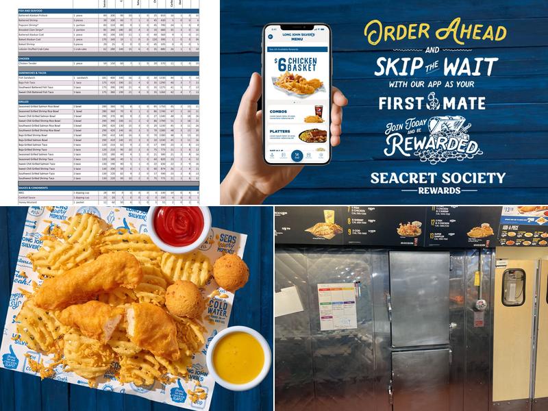Long John Silver's Menu