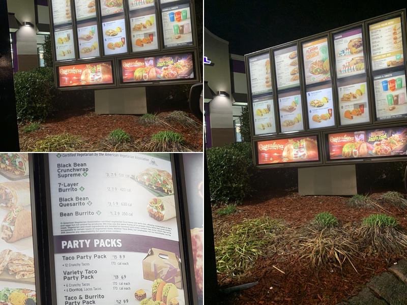 Taco Bell Menu