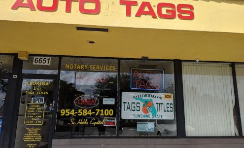 Florida 1st Tags Titles & Insurance