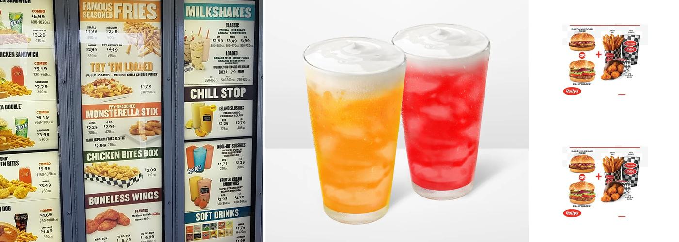 Rally's Menu
