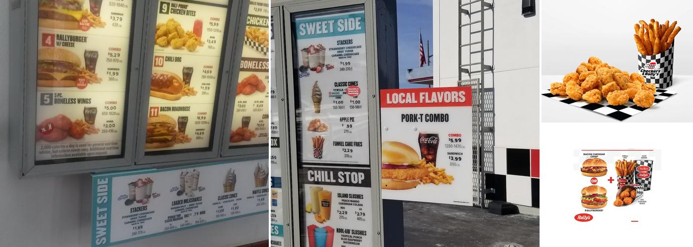 Rally's Menu
