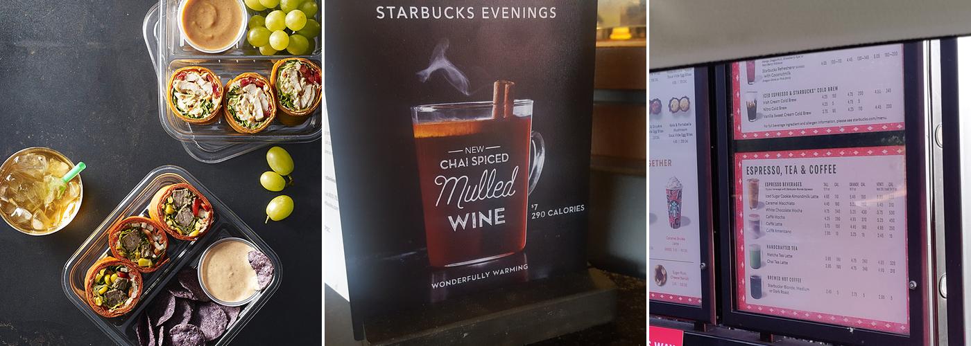 Starbucks Menu