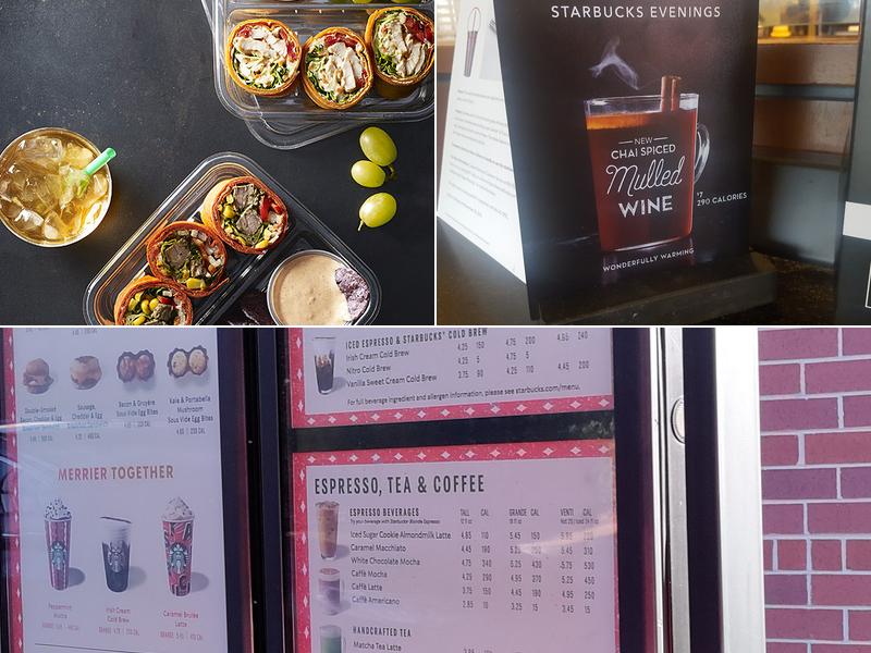 Starbucks Menu