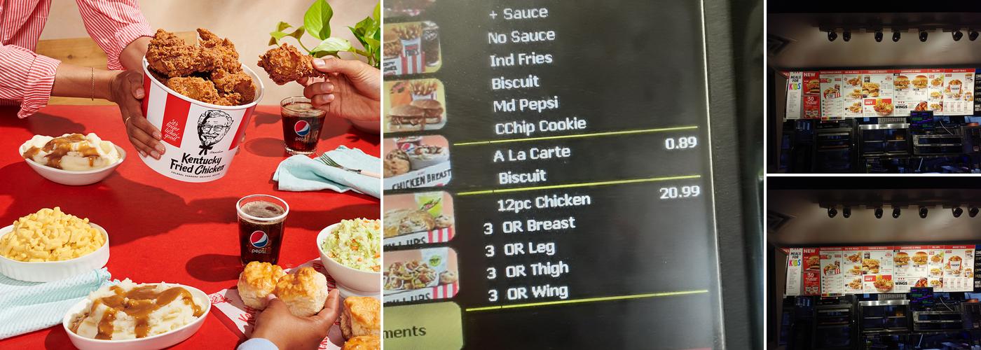 KFC Menu