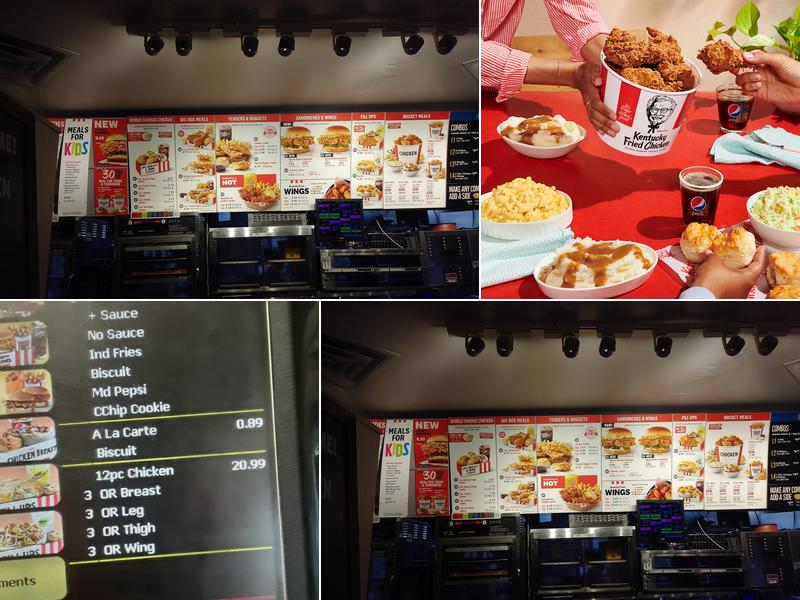 KFC Menu
