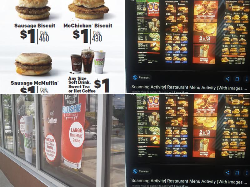 McDonald's Menu