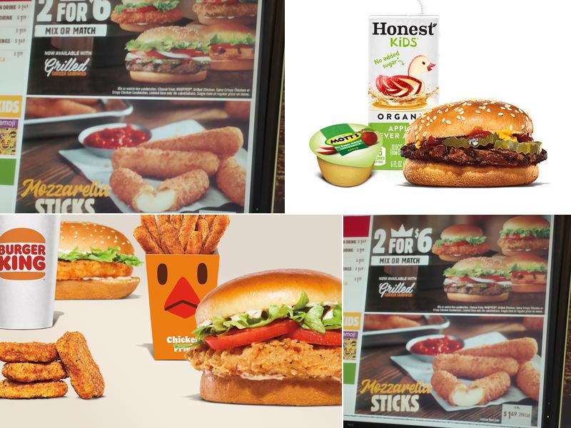 Burger King Menu