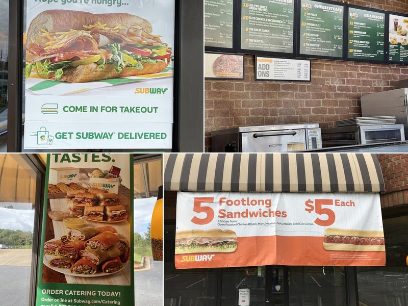 Subway Menu