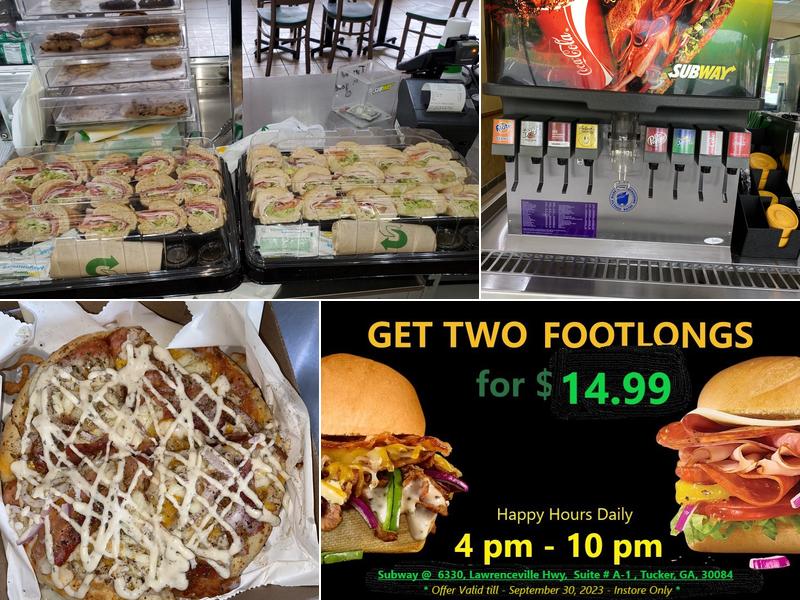 Subway 6330 Lawrenceville Hwy, Tucker