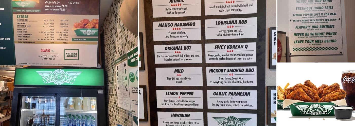 Wingstop Menu