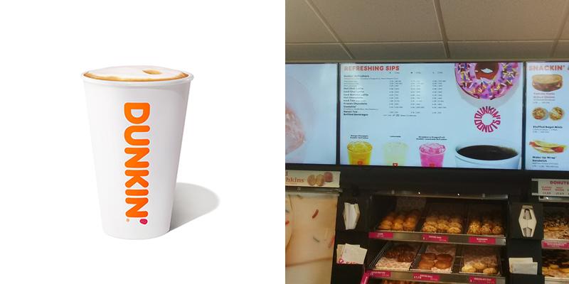 Dunkin' Menu