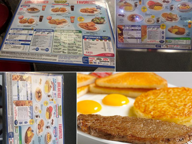 Waffle House Menu