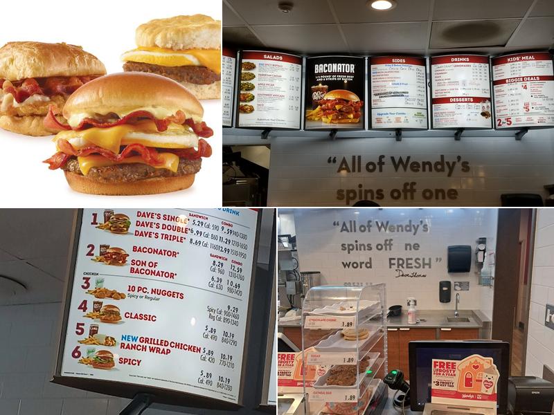 Wendy's Menu
