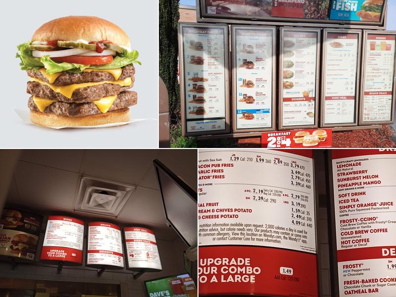 Wendy's Menu