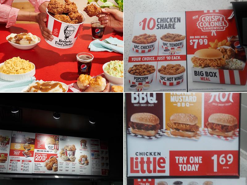 KFC Menu