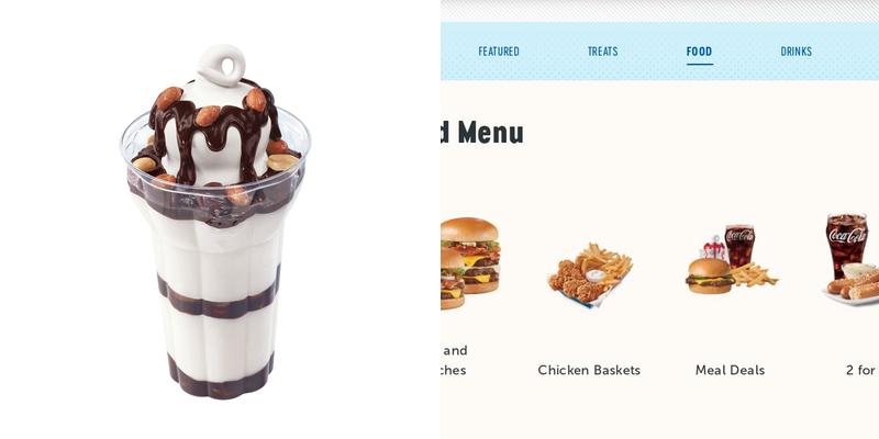 Dairy Queen Menu