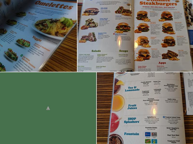 IHOP Menu
