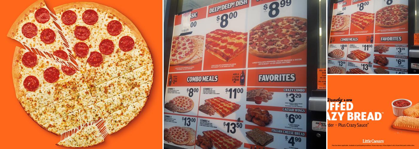 Little Caesars Pizza Menu