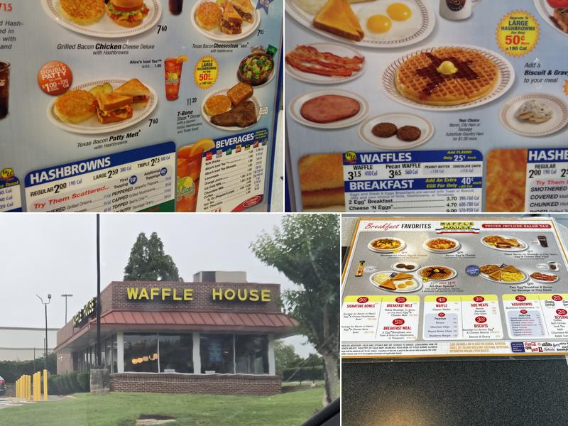 Waffle House Menu