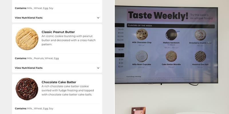 Crumbl - Muskegon Menu