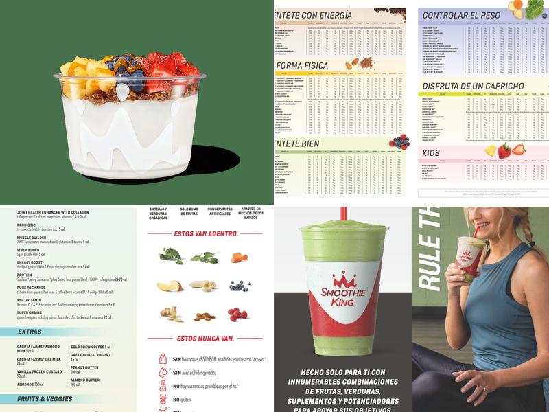 Smoothie King Menu