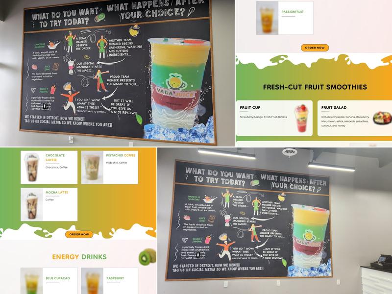 VARA Juice (Oak Park) Menu