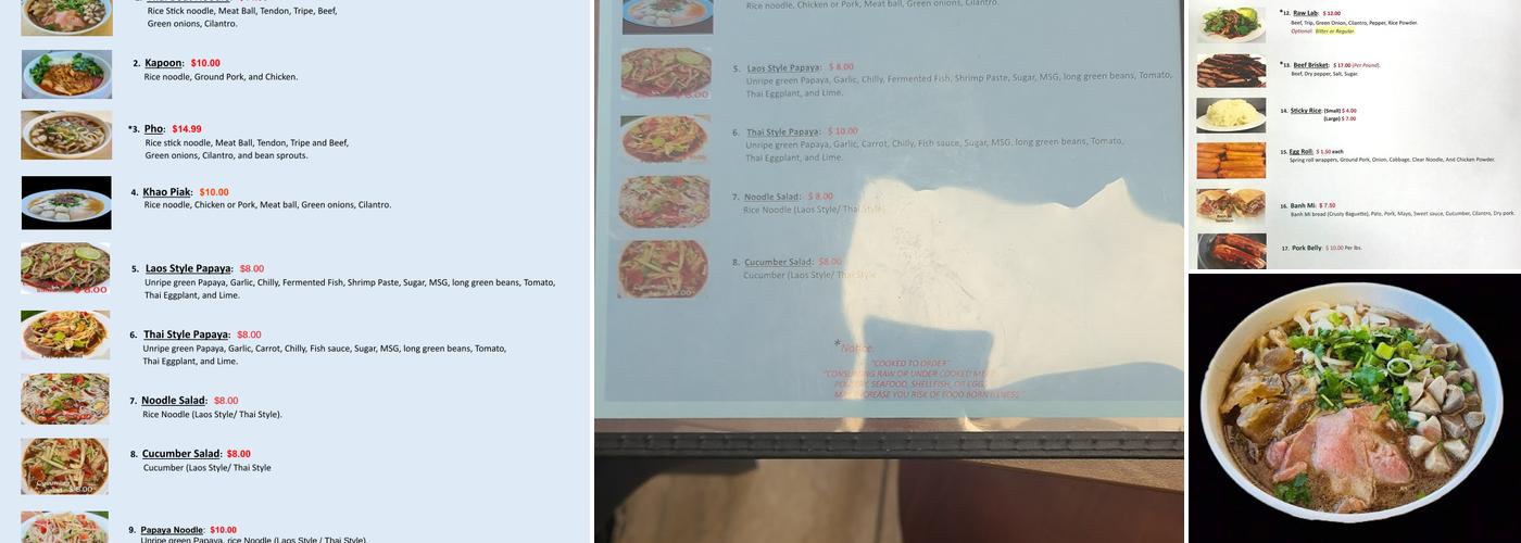 Bubble Tea & Deli Menu