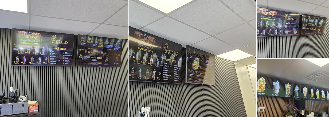 Twisted rolls chimney cake Menu