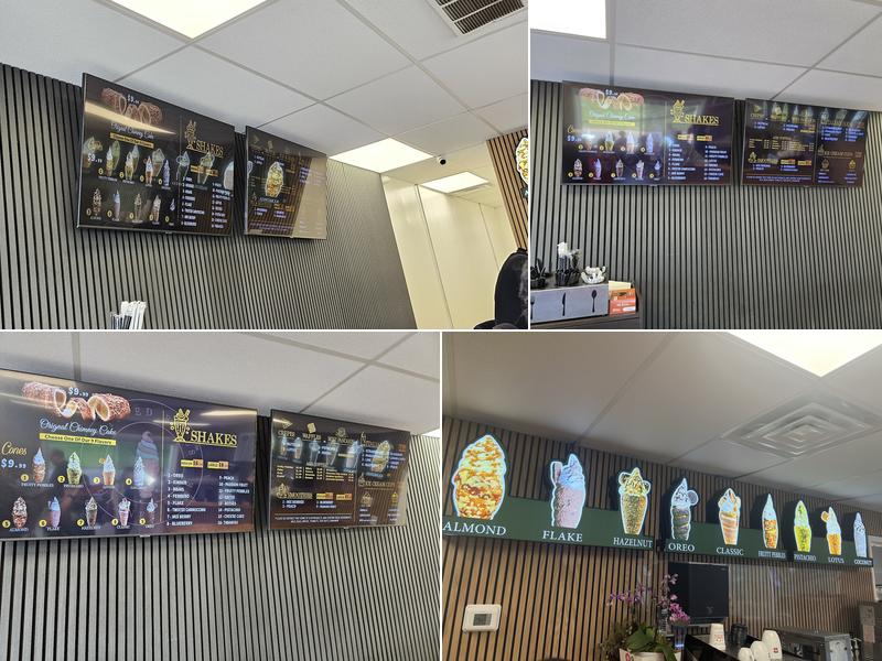 Twisted rolls chimney cake Menu