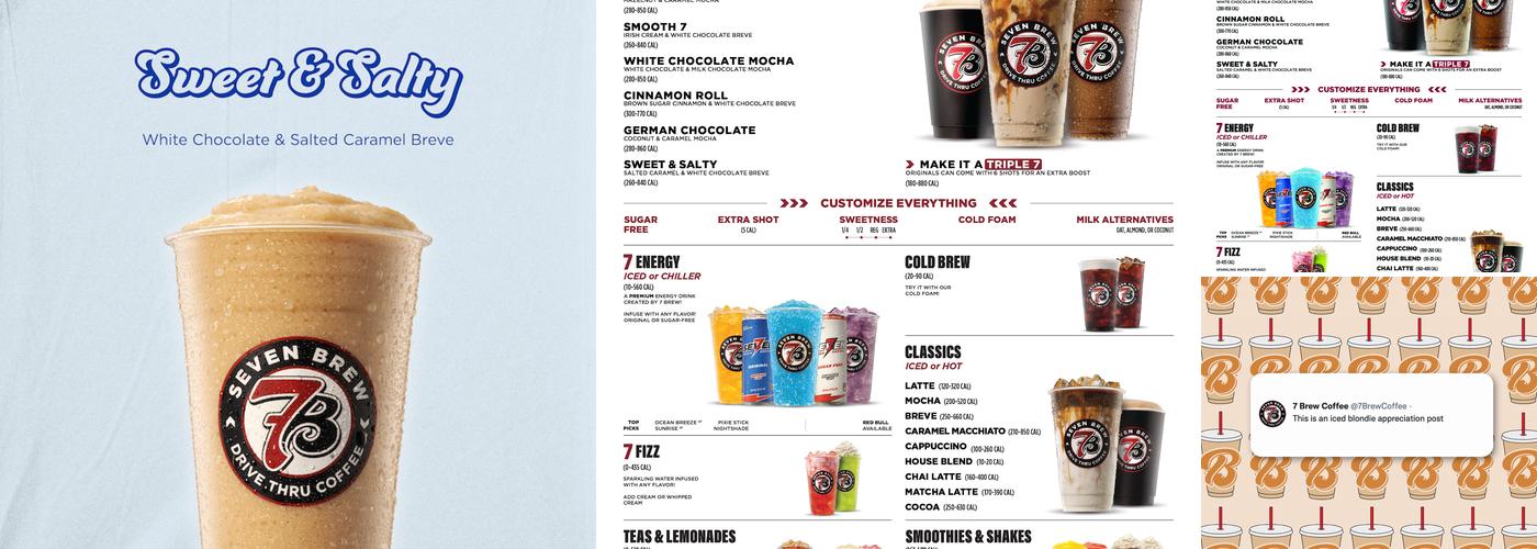 7 Brew Coffee Menu