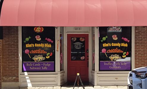 Kim's Candy Dish, Artisan Chocolates & Boba Teas