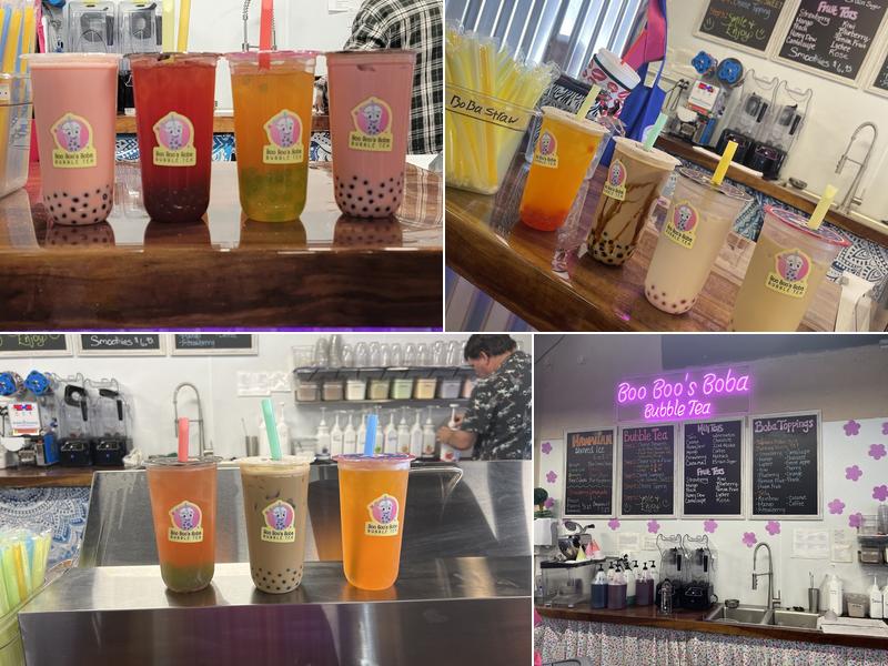 Boo Boo's Boba Menu