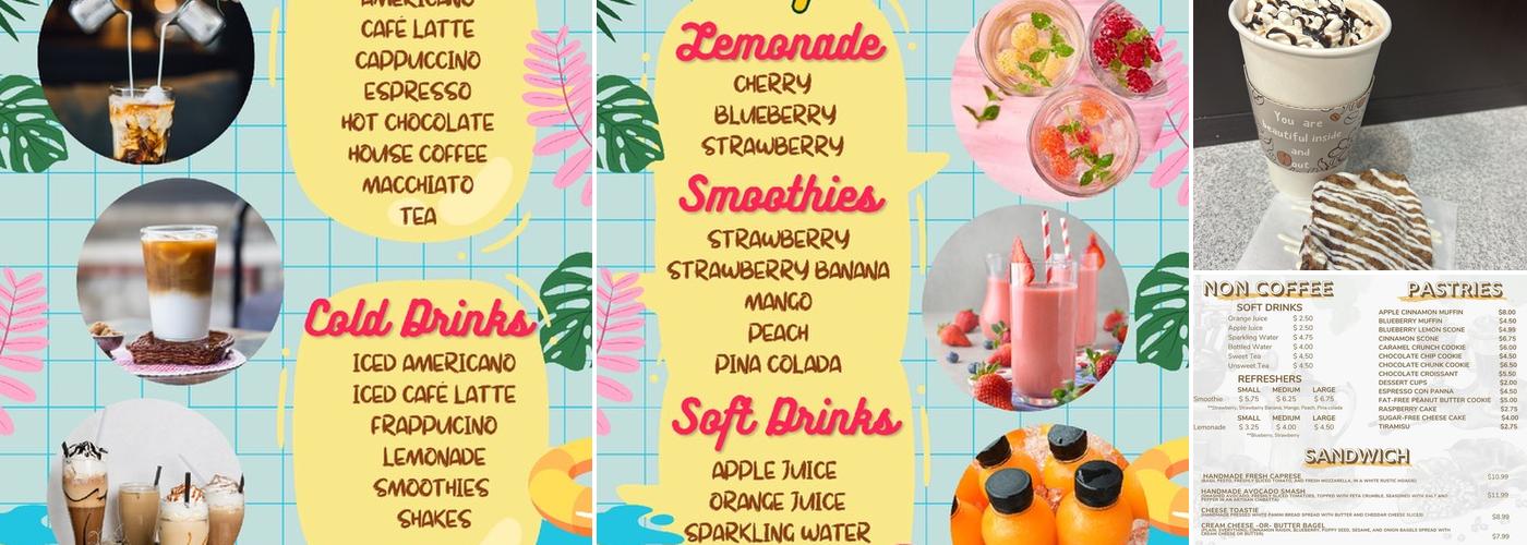 Zo’s Coffee Menu