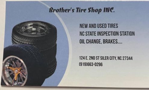 Brothers Tire Shop INC Siler City