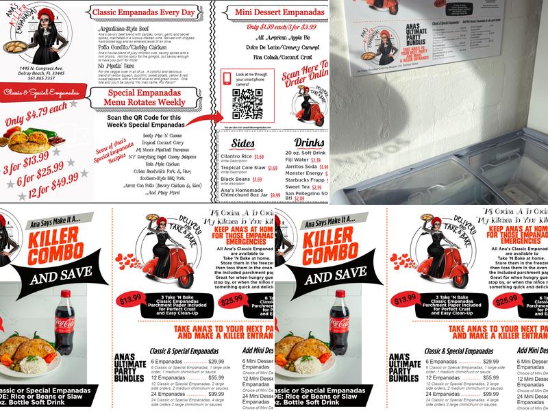 Ana's Killer Empanadas West Palm Beach Menu