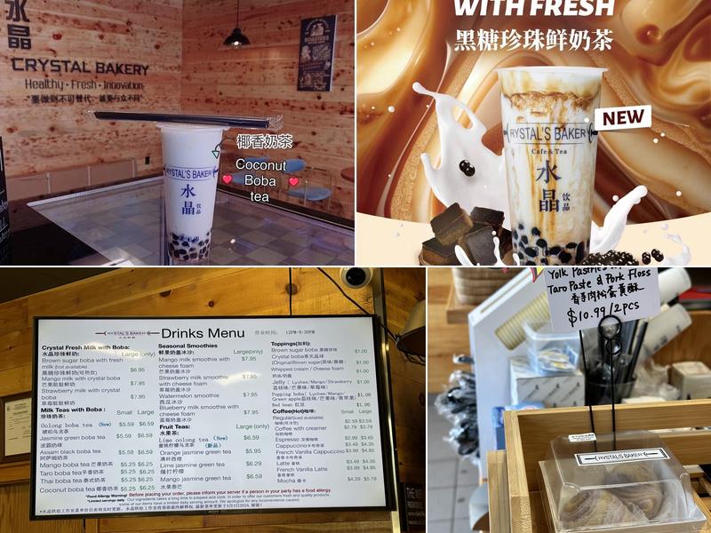 Crystal Bakery Menu