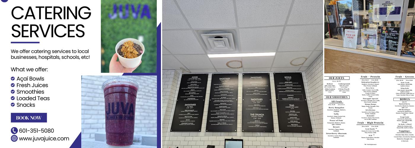 Juva Juice Jackson Menu