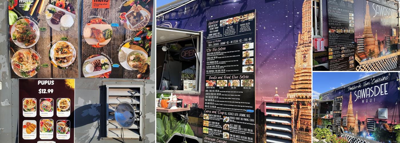 Sawasdee Maui Thai Menu