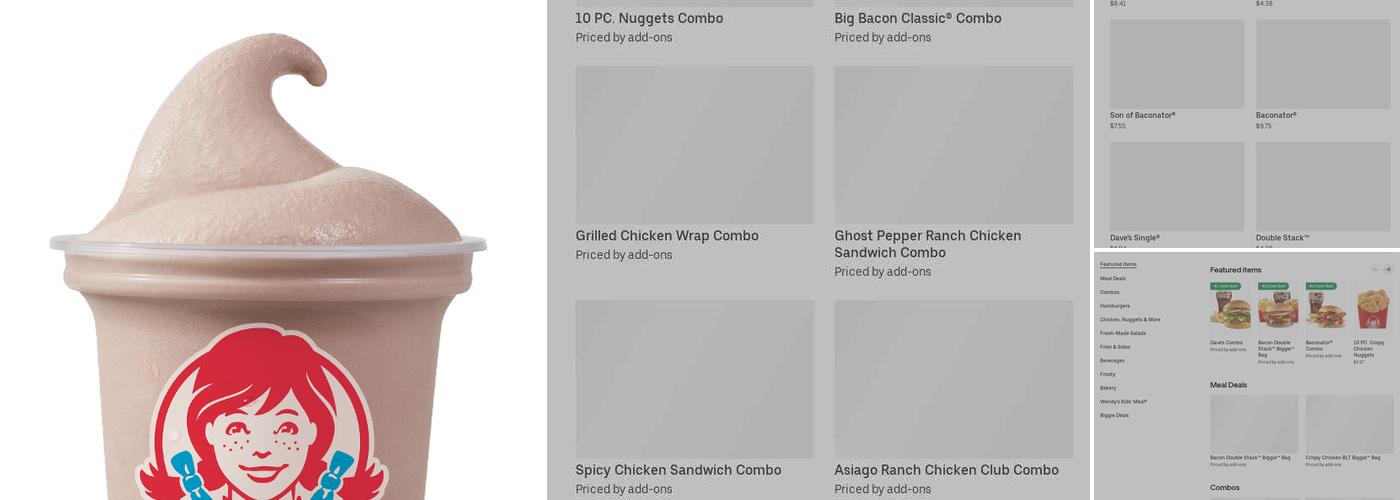 Wendy's Menu