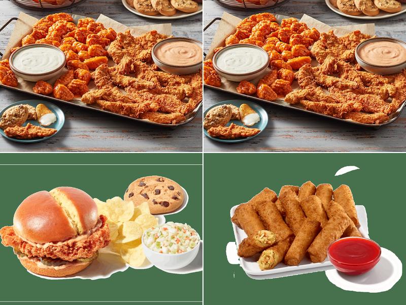Zaxbys Chicken Fingers & Buffalo Wings