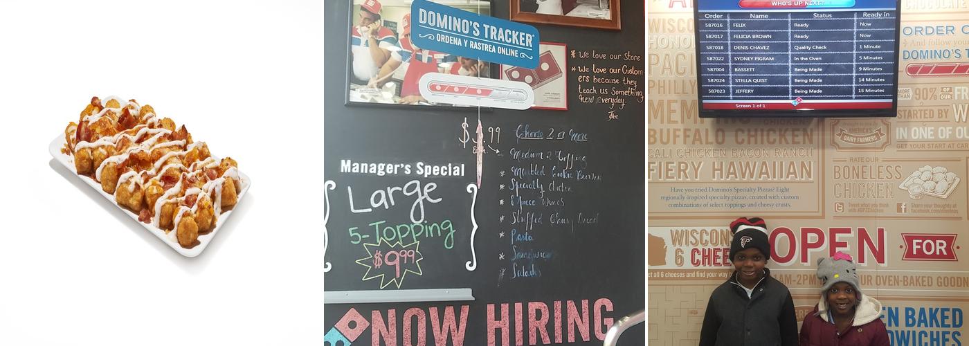 Domino's Pizza Menu