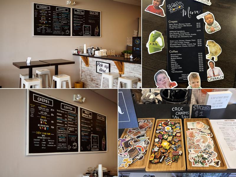 Kasa Du Bonbon Coffee and Boba Menu