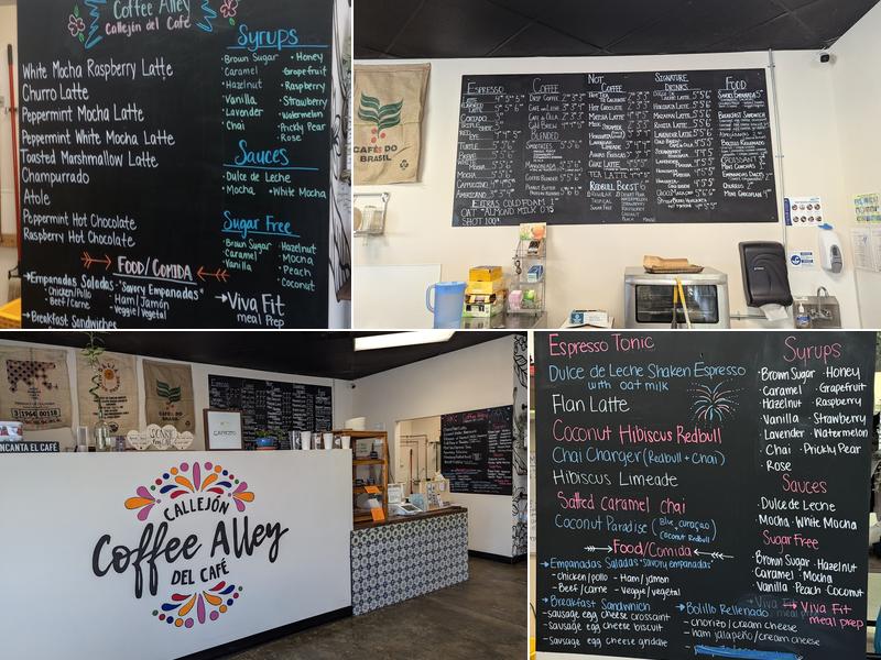 Coffee Alley - Callejon del Cafe Menu