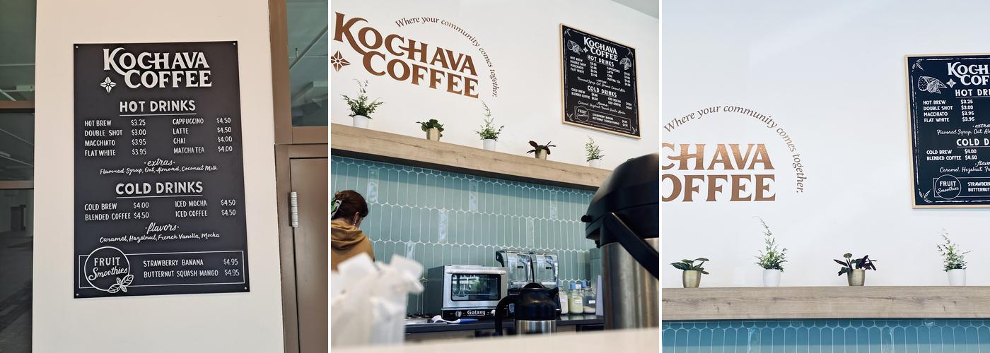 Kochava Coffee Menu